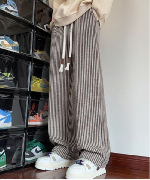 DOUBLE STEAL(ダブルスティール)の「DSテクスチャーワイドパンツ(その他パンツ・メンズ・ブラック/グレー/ホワイト・X-LARGE/LARGE/MEDIUM)」の1枚目の写真