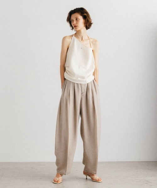CREDONA(クレドナ)の「SHEER PANTS/シアーパンツ(その他パンツ・レディース・グレー/ベージュ・1/0)」の10枚目の写真