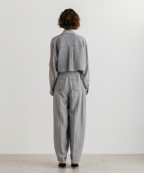 CREDONA(クレドナ)の「SHEER PANTS/シアーパンツ(その他パンツ・レディース・グレー/ベージュ・1/0)」の18枚目の写真