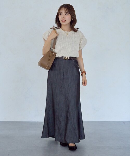 Thevon(ゼボン)の「【Mayu企画】マロンギャザーBAG(トートバッグ・レディース・ブラウン・FREE)」の20枚目の写真
