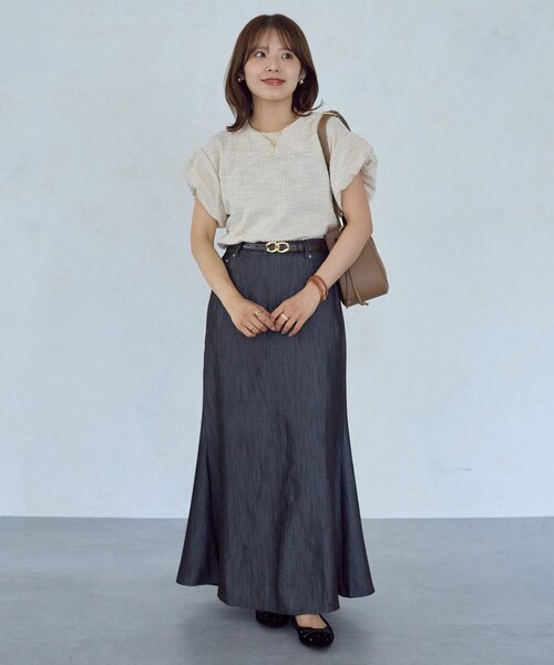 Thevon(ゼボン)の「【Mayu企画】マロンギャザーBAG(トートバッグ・レディース・ブラウン・FREE)」の21枚目の写真