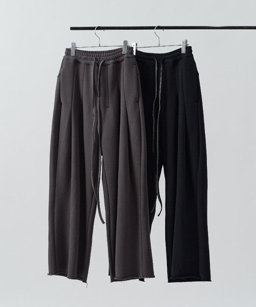 SHINYAKOZUKA（シンヤコヅカ）の「【SHINYA KOZUKA for Lui's】home baggy（スウェットパンツ・メンズ・チャコールグレー/ブラック・SMALL/MEDIUM）」の19枚目の写真