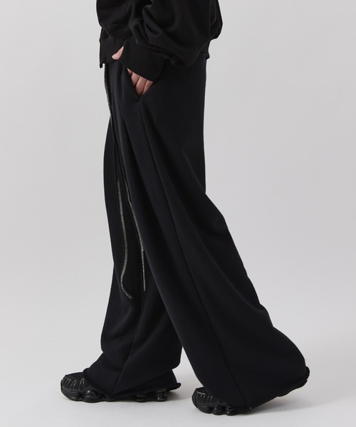 SHINYAKOZUKA（シンヤコヅカ）の「【SHINYA KOZUKA for Lui's】home baggy（スウェットパンツ・メンズ・チャコールグレー/ブラック・SMALL/MEDIUM）」の8枚目の写真