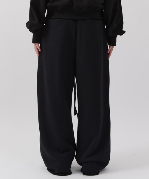 SHINYAKOZUKA（シンヤコヅカ）の「【SHINYA KOZUKA for Lui's】home baggy（スウェットパンツ・メンズ・チャコールグレー/ブラック・SMALL/MEDIUM）」の9枚目の写真