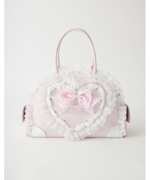 AVENCHUMU(アバンチュウム)の「Love heart's cake boston bag(ボストンバッグ・レディース・ピンク/ブラック・FREE)」の9枚目の写真