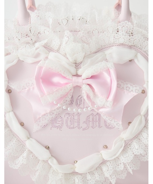 AVENCHUMU(アバンチュウム)の「Love heart's cake boston bag(ボストンバッグ・レディース・ピンク/ブラック・FREE)」の14枚目の写真