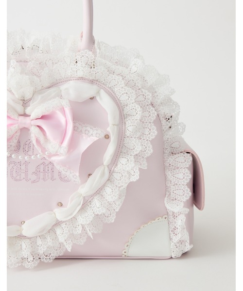 AVENCHUMU(アバンチュウム)の「Love heart's cake boston bag(ボストンバッグ・レディース・ピンク/ブラック・FREE)」の15枚目の写真