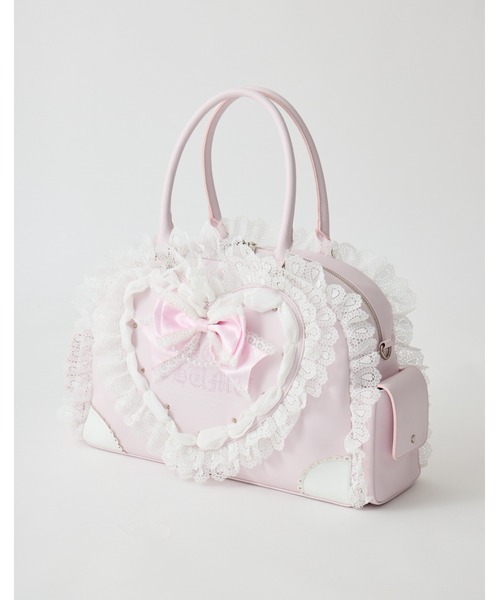 AVENCHUMU(アバンチュウム)の「Love heart's cake boston bag(ボストンバッグ・レディース・ピンク/ブラック・FREE)」の10枚目の写真