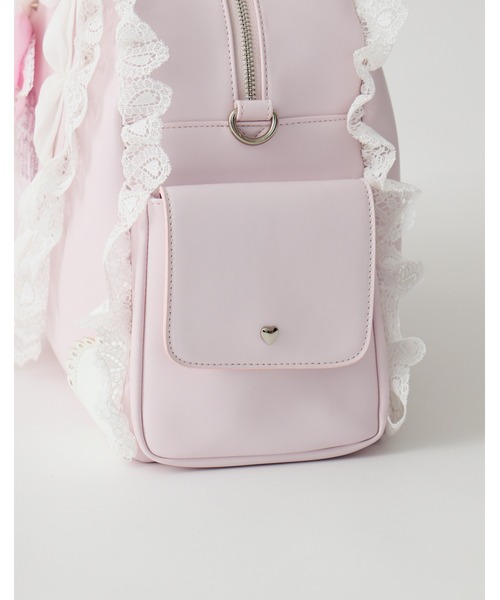 AVENCHUMU(アバンチュウム)の「Love heart's cake boston bag(ボストンバッグ・レディース・ピンク/ブラック・FREE)」の17枚目の写真