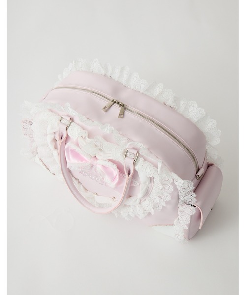 AVENCHUMU(アバンチュウム)の「Love heart's cake boston bag(ボストンバッグ・レディース・ピンク/ブラック・FREE)」の19枚目の写真