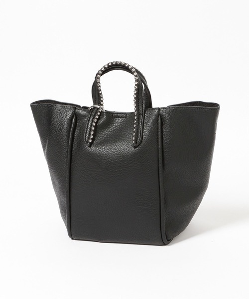 Elura(エルーラ)の「【cache cache(カシュカシュ)】ミニショルダー付 2wayトートバッグ/869769(トートバッグ・レディース・ブラウン/オフホワイト/ブラック・FREE)」の12枚目の写真