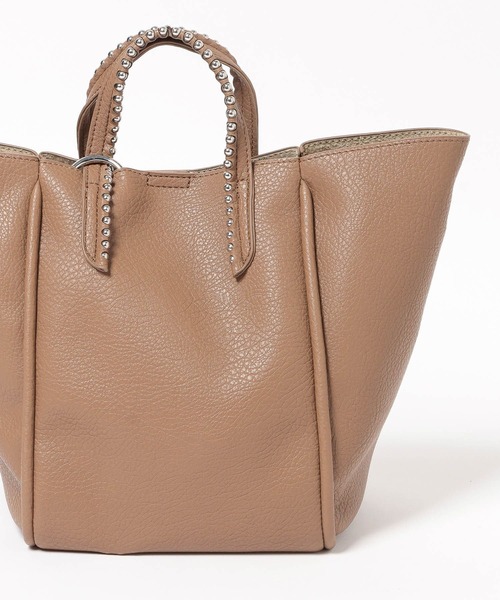 Elura(エルーラ)の「【cache cache(カシュカシュ)】ミニショルダー付 2wayトートバッグ/869769(トートバッグ・レディース・ブラウン/オフホワイト/ブラック・FREE)」の18枚目の写真