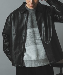 ITEMS URBANRESEARCH | ポイントカラーF.L. Zip Upジャケット(ライダースジャケット)
