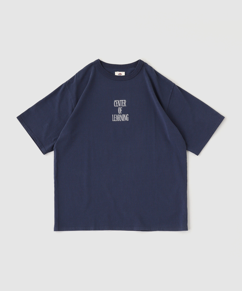 B.C STOCK（ベーセーストック）の「CRロゴプリントtee（Tシャツ/カットソー・メンズ・ブラウン/ネイビー/ブラック/ホワイト・MEDIUM/LARGE）」の4枚目の写真