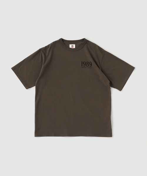 B.C STOCK（ベーセーストック）の「CRロゴプリントtee（Tシャツ/カットソー・メンズ・ブラウン/ネイビー/ブラック/ホワイト・MEDIUM/LARGE）」の3枚目の写真