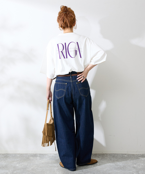 B.C STOCK（ベーセーストック）の「CRロゴプリントtee（Tシャツ/カットソー・メンズ・ブラウン/ネイビー/ブラック/ホワイト・MEDIUM/LARGE）」の18枚目の写真