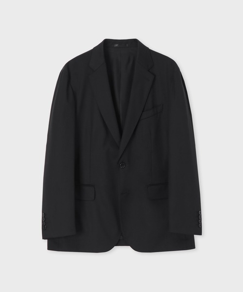 Paul Smith（ポールスミス）の「ソリッド ウールストレッチ トラベルジャケット / 553150 TVJK03（テーラードジャケット・メンズ・ネイビー/ブラック・L2/X-LARGE/LARGE/MEDIUM/SMALL）」の2枚目の写真