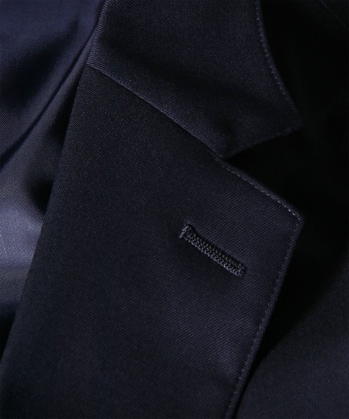 Paul Smith（ポールスミス）の「ソリッド ウールストレッチ トラベルジャケット / 553150 TVJK03（テーラードジャケット・メンズ・ネイビー/ブラック・L2/X-LARGE/LARGE/MEDIUM/SMALL）」の6枚目の写真