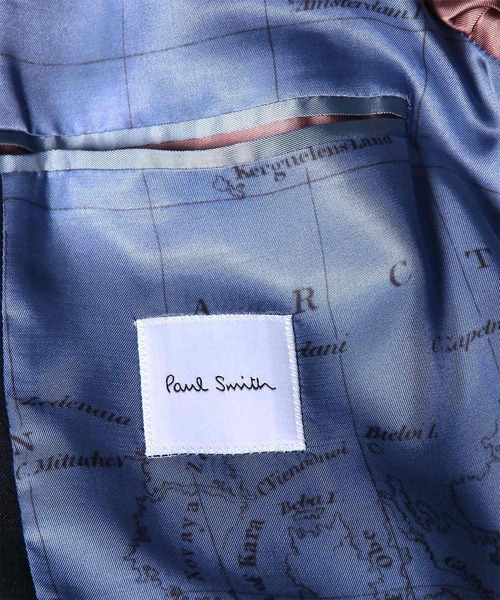 Paul Smith（ポールスミス）の「ソリッド ウールストレッチ トラベルジャケット / 553150 TVJK03（テーラードジャケット・メンズ・ネイビー/ブラック・L2/X-LARGE/LARGE/MEDIUM/SMALL）」の8枚目の写真