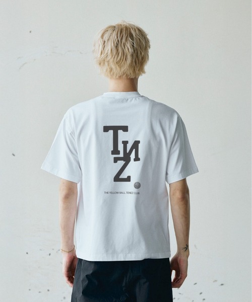 TENEZ(テネス)の「Premium Cotton Stretch Tee ”TNZ”(Tシャツ/カットソー・メンズ・ブラック/ホワイト・MEDIUM/X-LARGE/LARGE/XX-LARGE/SMALL)」の2枚目の写真