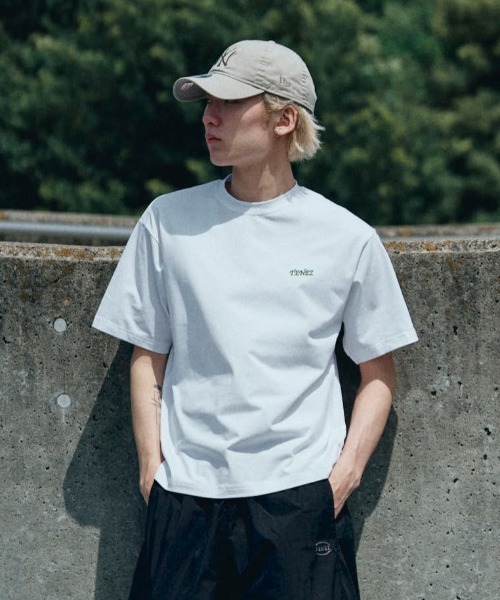 TENEZ(テネス)の「Premium Cotton Stretch Tee ”TNZ”(Tシャツ/カットソー・メンズ・ブラック/ホワイト・MEDIUM/X-LARGE/LARGE/XX-LARGE/SMALL)」の14枚目の写真