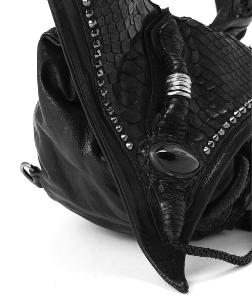 KMRii（ケムリ）の「KMRii/ケムリ/KB-Shoulder Black Diamond 02（ショルダーバッグ・メンズ・ブラック・F）」の9枚目の写真