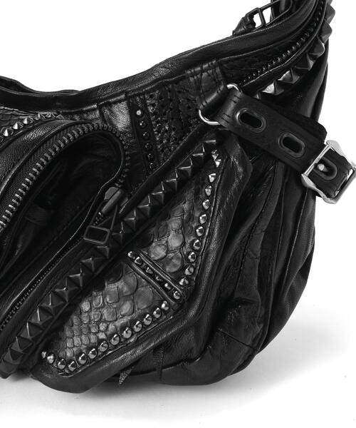KMRii（ケムリ）の「KMRii/ケムリ/KB-Shoulder Black Diamond 02（ショルダーバッグ・メンズ・ブラック・F）」の10枚目の写真