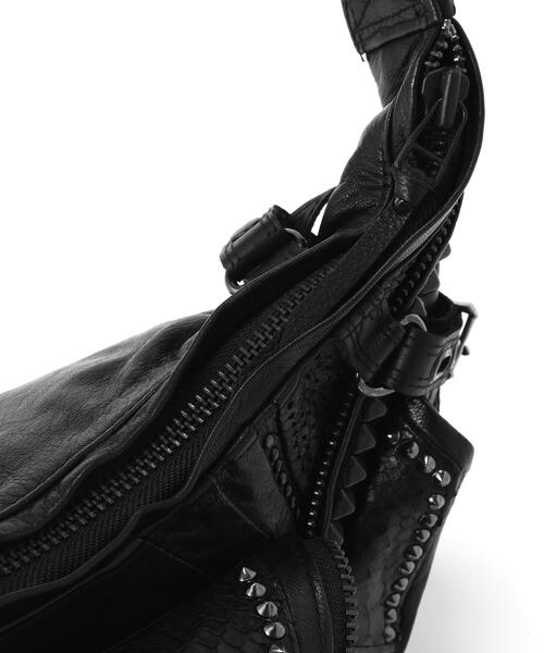 KMRii（ケムリ）の「KMRii/ケムリ/KB-Shoulder Black Diamond 02（ショルダーバッグ・メンズ・ブラック・F）」の11枚目の写真