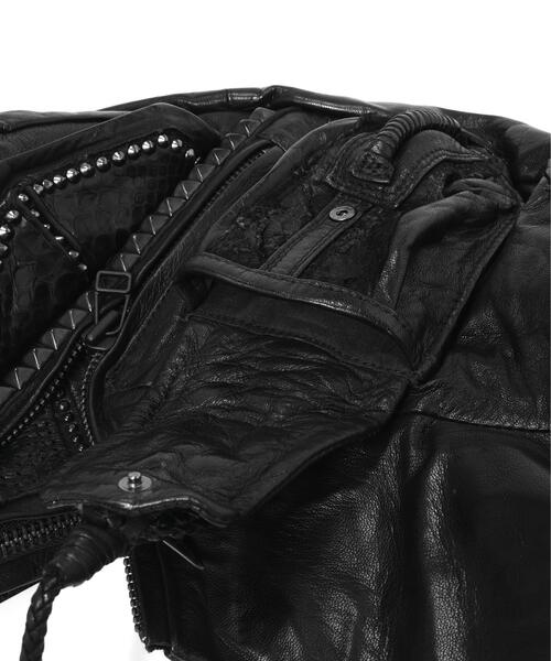 KMRii（ケムリ）の「KMRii/ケムリ/KB-Shoulder Black Diamond 02（ショルダーバッグ・メンズ・ブラック・F）」の16枚目の写真