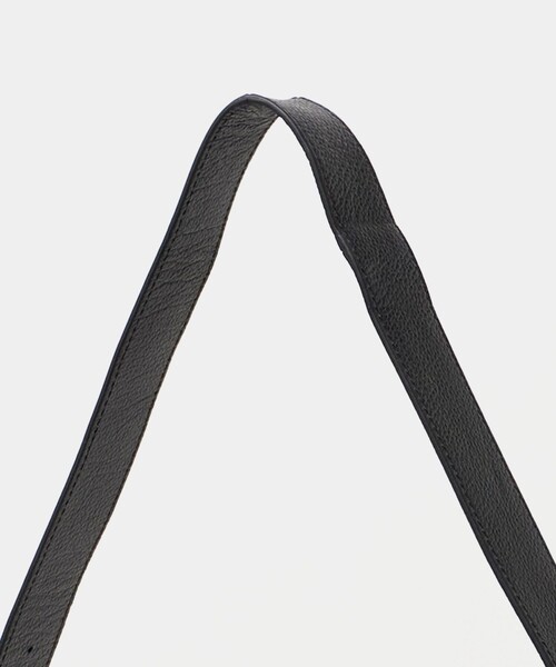 A DAY IN THE LIFE UNITED ARROWS(アデイインザライフユナイテッドアローズ)の「シュリンクレザー ショルダーバッグ<A DAY IN THE LIFE>(ショルダーバッグ・メンズ・ブラック・FREE)」の6枚目の写真