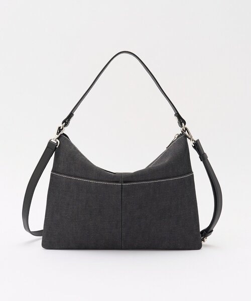 russet(ラシット)の「《WEB限定》デニム2WAYショルダーバッグ(ショルダーバッグ・レディース・ブラック/インディゴブルー・FREE)」の13枚目の写真