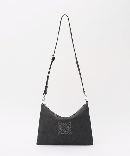 russet(ラシット)の「《WEB限定》デニム2WAYショルダーバッグ(ショルダーバッグ・レディース・ブラック/インディゴブルー・FREE)」の16枚目の写真