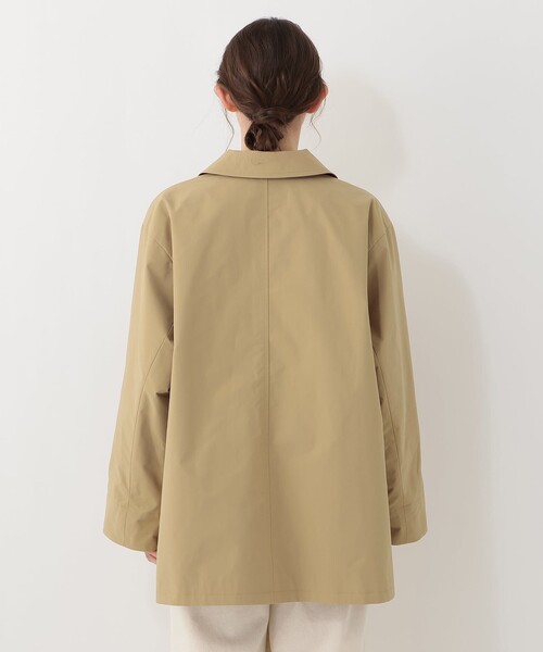 Afternoon Tea(アフタヌーンティー)の「【洗える】ステンカラーコート/Afternoon Tea Original Tartans(その他アウター・レディース・ベージュ/ブラック・MEDIUM)」の3枚目の写真