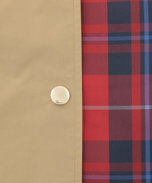 Afternoon Tea(アフタヌーンティー)の「【洗える】ステンカラーコート/Afternoon Tea Original Tartans(その他アウター・レディース・ベージュ/ブラック・MEDIUM)」の7枚目の写真