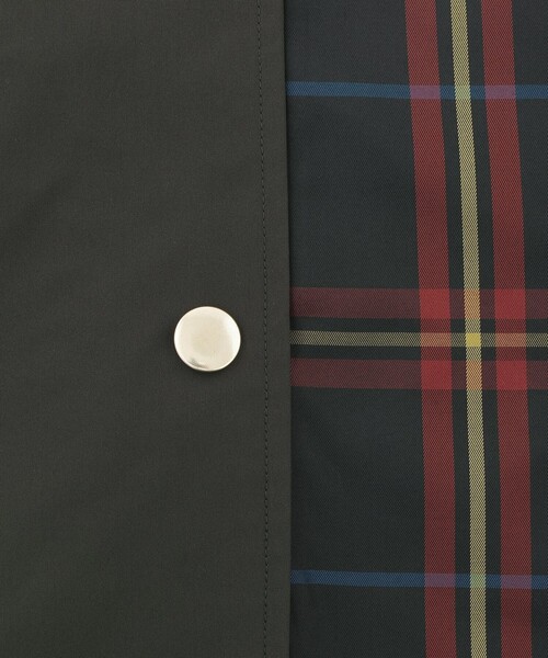 Afternoon Tea(アフタヌーンティー)の「【洗える】ステンカラーコート/Afternoon Tea Original Tartans(その他アウター・レディース・ベージュ/ブラック・MEDIUM)」の9枚目の写真