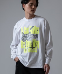 【SIDEWAY STANCE】アニマルアソート 長袖Tシャツ