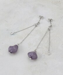 スライド式アクリルピアス