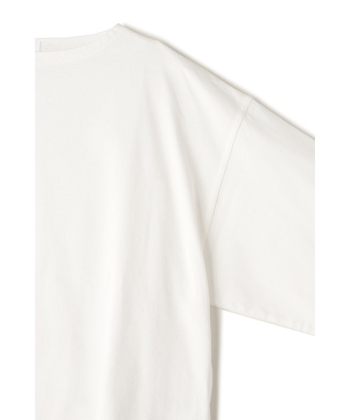 Y(ワイ)の「Y / ORGANIC COTTON JERSEY BOAT NECK P/O(Tシャツ/カットソー・メンズ・ホワイト/ネイビー・SMALL/MEDIUM)」の11枚目の写真