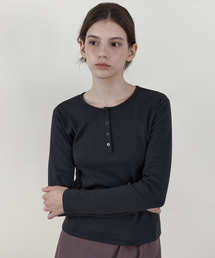 HEYS ヘンリーネックTシャツ ネイビー (WB6TP51)
