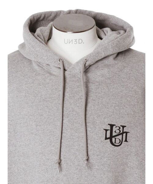UN3D.(アンスリード)の「【CRC×UN3D.】PULLOVER HOODIE(パーカー・メンズ・グレー/ブラック・38/44/42)」の10枚目の写真