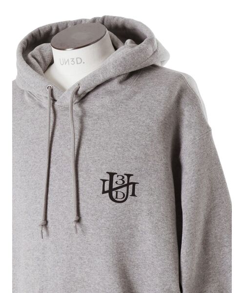 UN3D.(アンスリード)の「【CRC×UN3D.】PULLOVER HOODIE(パーカー・メンズ・グレー/ブラック・38/44/42)」の11枚目の写真
