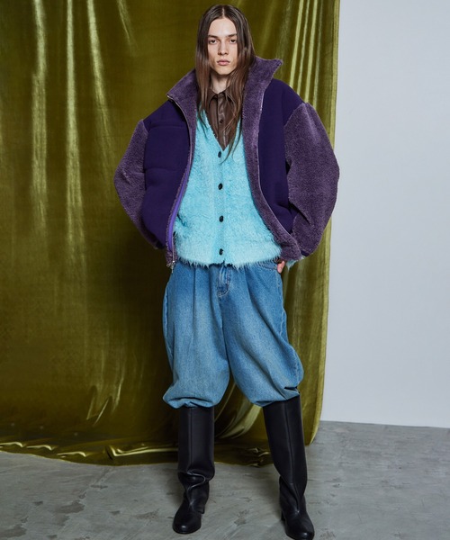 MAISON SPECIAL(メゾンスペシャル)の「【26WINTER PRE-ORDER】Reversible Boa Jacket/リバーシブルボアジャケット(その他アウター・レディース・ブラック/パープル/アイボリー・FREE)」の9枚目の写真
