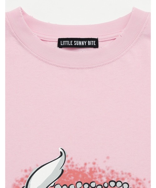 Little sunny bite(リトルサニーバイト)の「【8】【it】【little sunny bite Disney collection】little sunny bite ★ Disney marie long tee(Tシャツ/カットソー・レディース・ピンク/ブラック/ホワイト・MEDIUM/SMALL)」の13枚目の写真