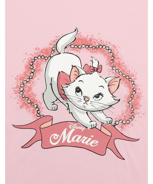 Little sunny bite(リトルサニーバイト)の「【8】【it】【little sunny bite Disney collection】little sunny bite ★ Disney marie long tee(Tシャツ/カットソー・レディース・ピンク/ブラック/ホワイト・MEDIUM/SMALL)」の14枚目の写真