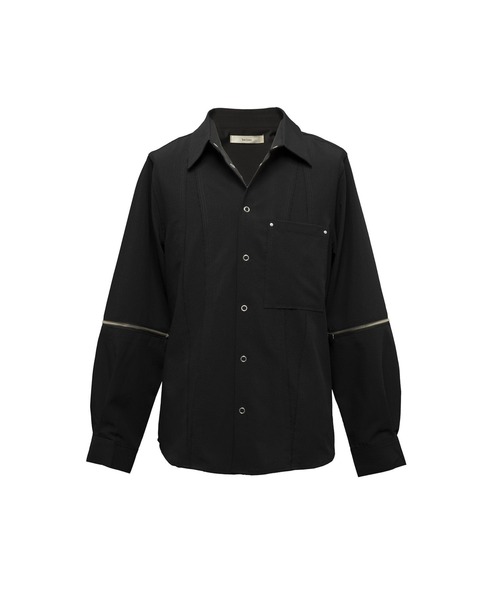 Arm-Zip Regular Shirt / アームジップレギュラーシャツ（シャツ