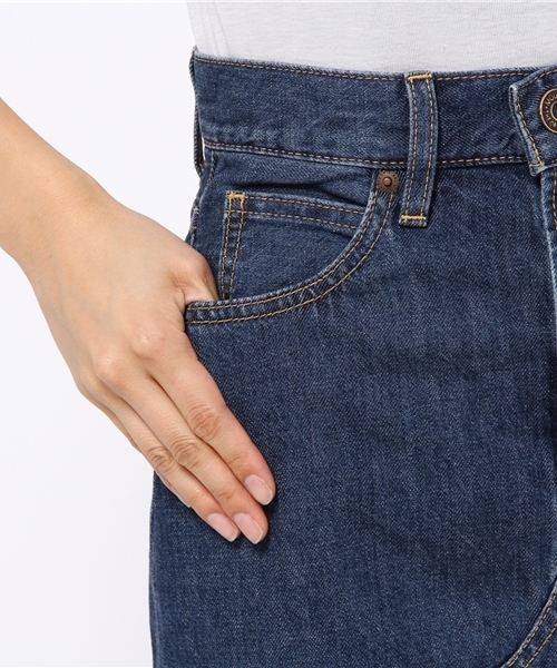 MOUSSY(マウジー)の「REMAKE DENIM LONG SK(デニムスカート・レディース・ライトブルー/ブルー・2/0/1)」の10枚目の写真