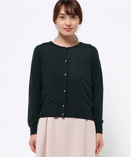 PROPORTION BODY DRESSING（プロポーションボディドレッシング）の「【Ray 10月号掲載】ＧＯＬＥカーディガン（カーディガン/ボレロ・レディース・ブラック/グレー系その他/ボルドー/グリーン・FREE）」の5枚目の写真