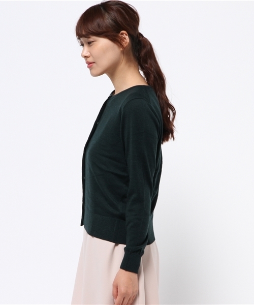 PROPORTION BODY DRESSING（プロポーションボディドレッシング）の「【Ray 10月号掲載】ＧＯＬＥカーディガン（カーディガン/ボレロ・レディース・ブラック/グレー系その他/ボルドー/グリーン・FREE）」の6枚目の写真