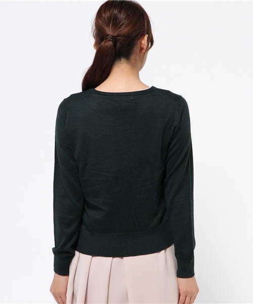 PROPORTION BODY DRESSING（プロポーションボディドレッシング）の「【Ray 10月号掲載】ＧＯＬＥカーディガン（カーディガン/ボレロ・レディース・ブラック/グレー系その他/ボルドー/グリーン・FREE）」の7枚目の写真