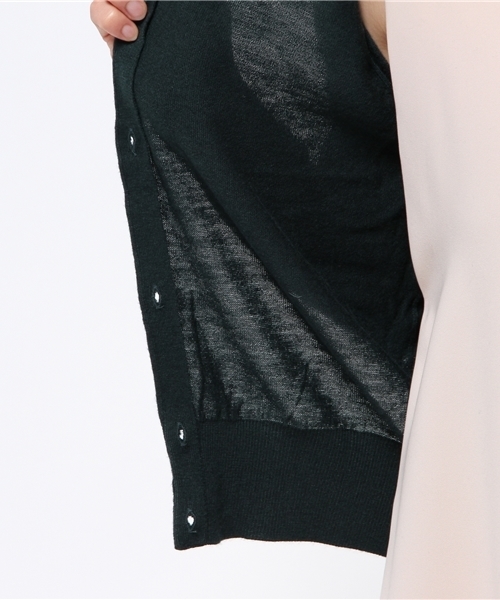 PROPORTION BODY DRESSING（プロポーションボディドレッシング）の「【Ray 10月号掲載】ＧＯＬＥカーディガン（カーディガン/ボレロ・レディース・ブラック/グレー系その他/ボルドー/グリーン・FREE）」の10枚目の写真